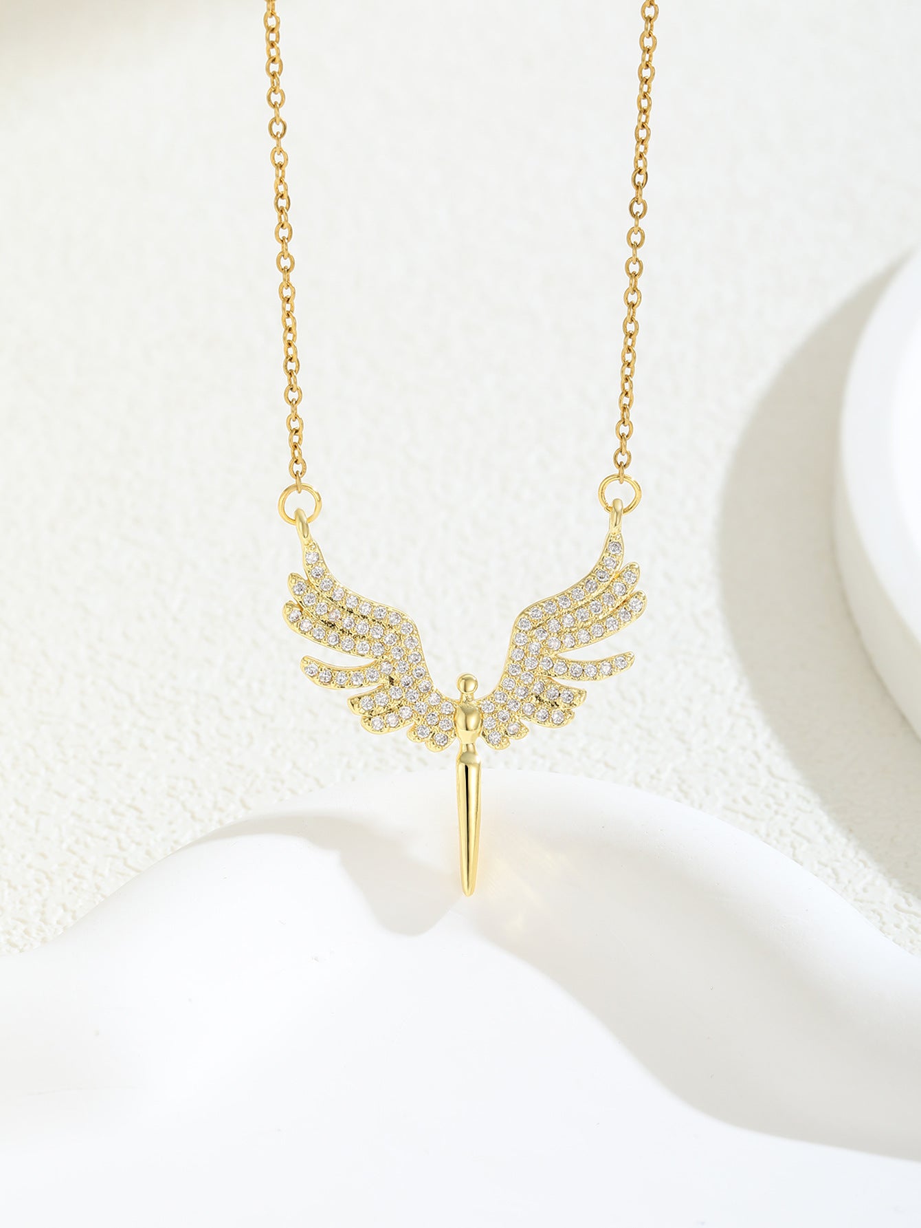 Cross Zircon Necklace