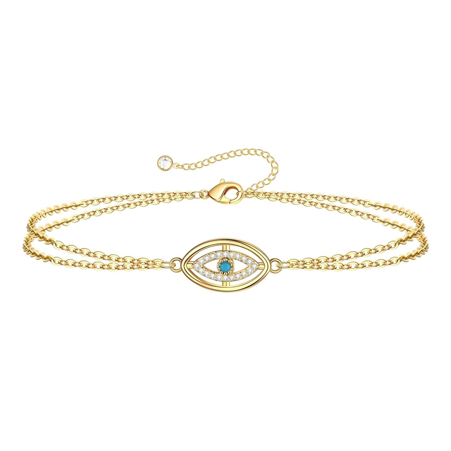 Ann-Viraa  "Evil Eye" Bracelet
