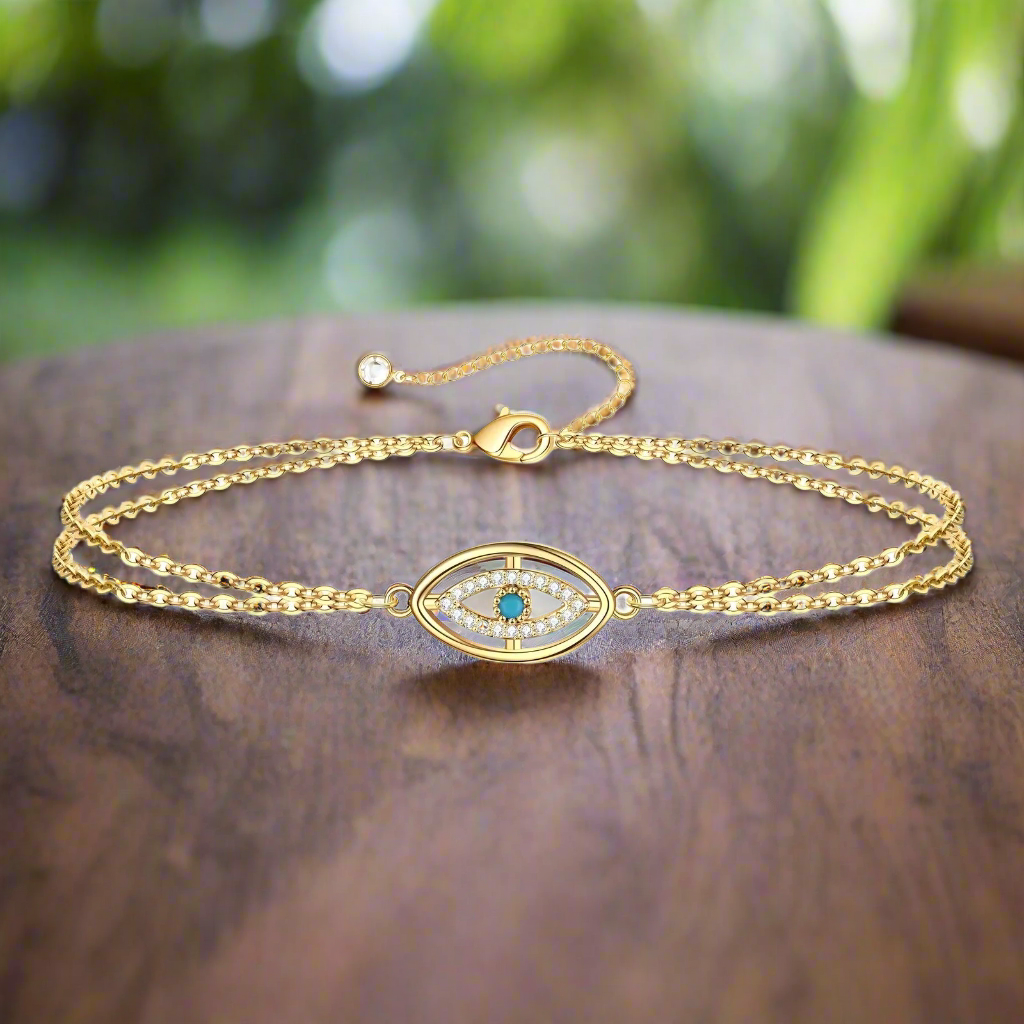 Ann-Viraa  "Evil Eye" Bracelet