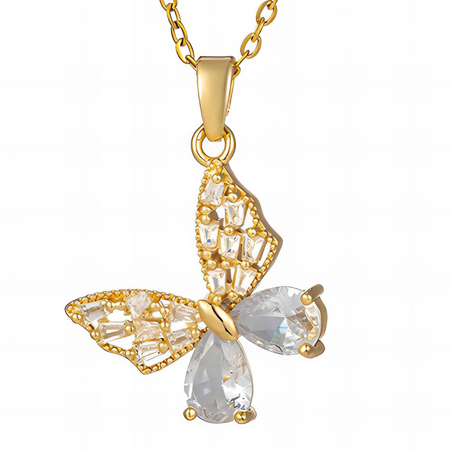 Ann-Viraa Whimsical Wings Necklace