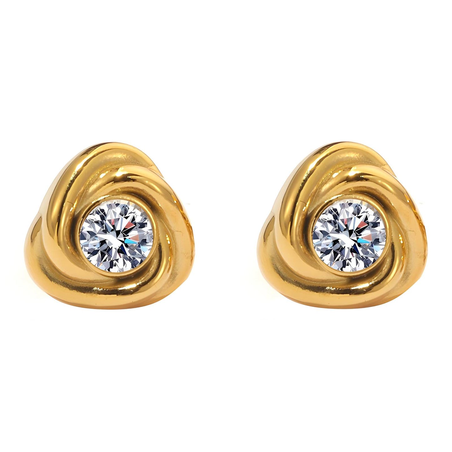 Ann-Viraa Floral Radiance Earrings