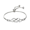 Infinity Sterling Silver Bracelet