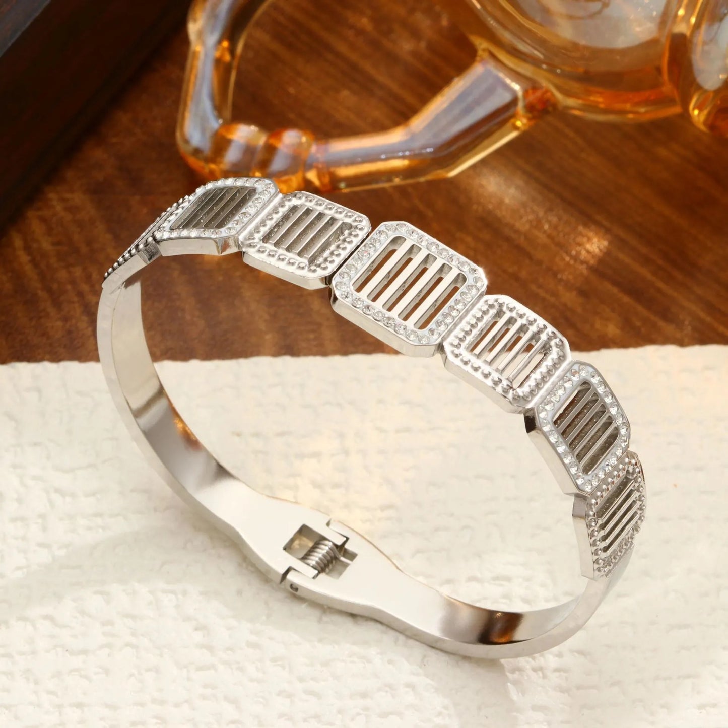 Mosaic Bangle Bracelet