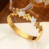 Coastal Starfish Bangle Bracelet