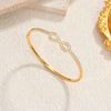 Infinity Grace Bangle Bracelet