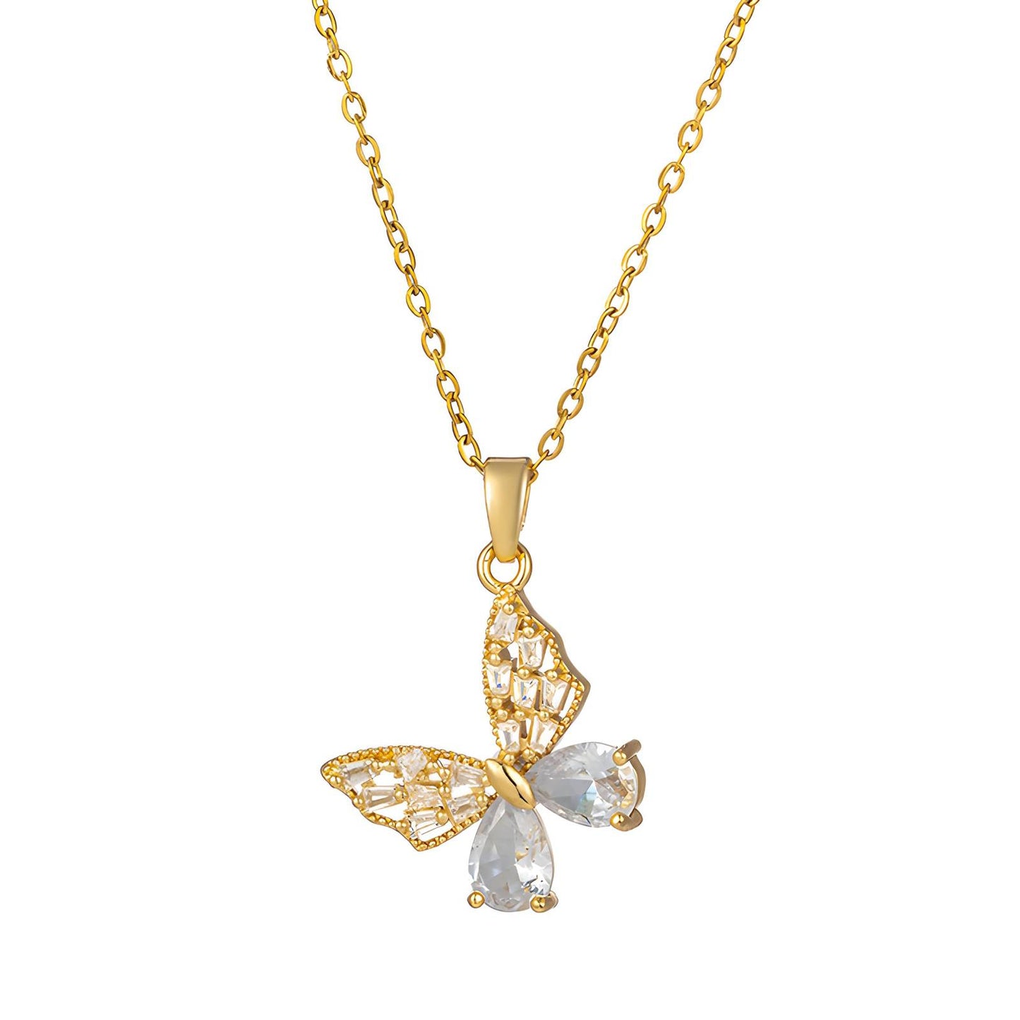 Ann-Viraa Whimsical Wings Necklace