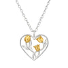 Tulip Sterling Silver Necklace