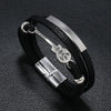 Guitar Layered Leather Bracelet