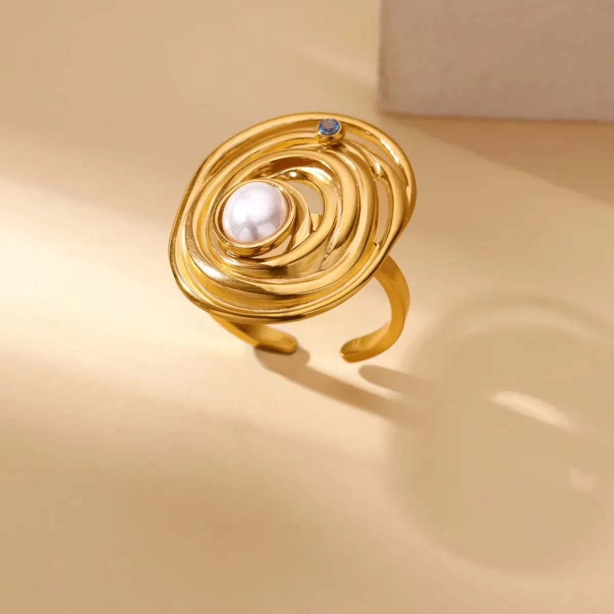 Celestial Pearl Ring