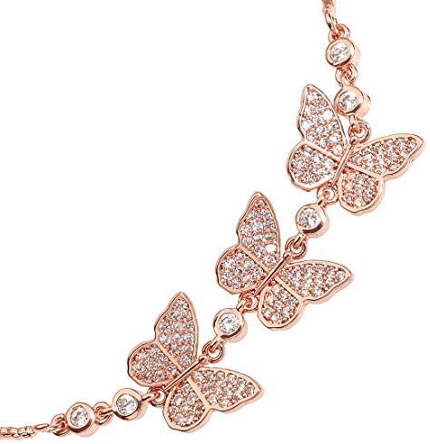 Ann-Viraa Butterfly  Trio Bracelet