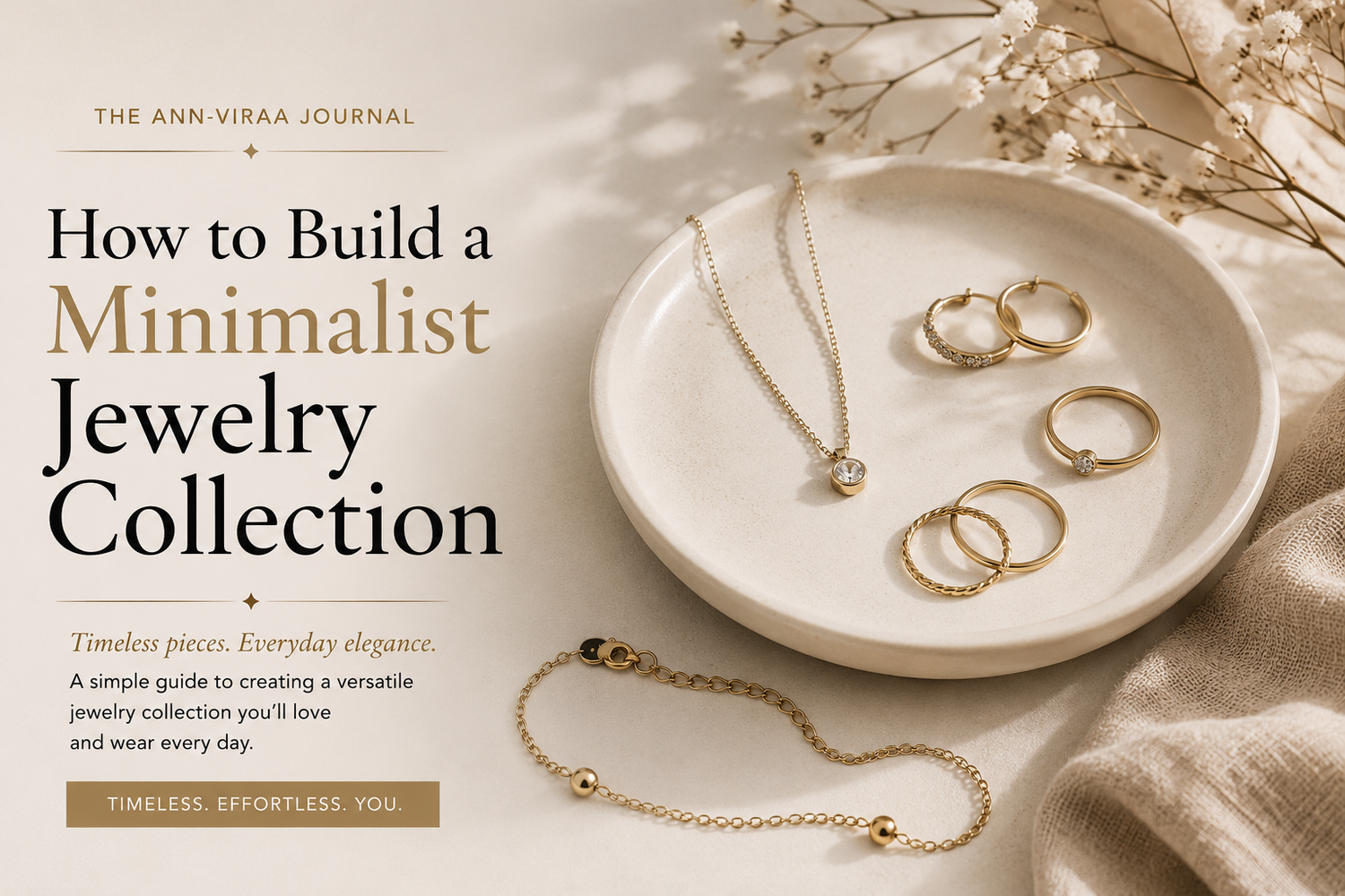 How to Build a Minimalist Jewelry Collection