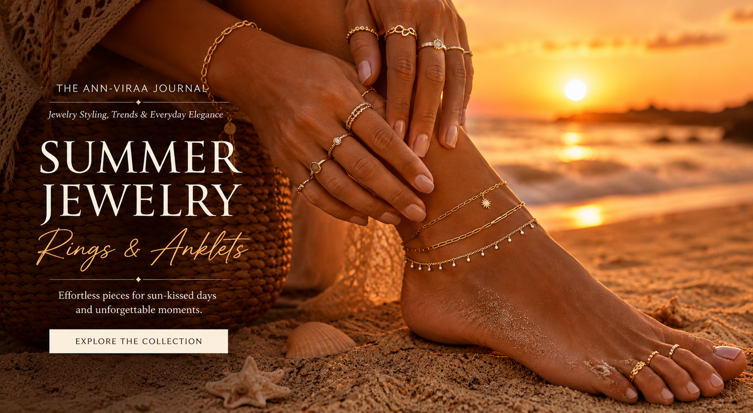 Summer Jewelry Trends: The Must-Have Rings & Anklets for Sunny Days