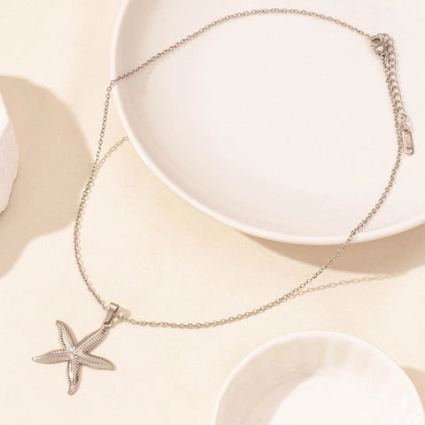 Starfish Charm Necklace