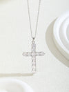 Radiant Cross Necklace