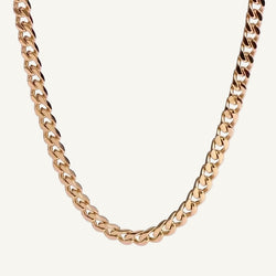 Men’s 18K Gold Plated Cuban Link Chain Necklace