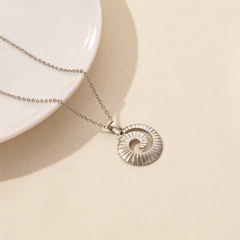 Spiral Shell Necklace