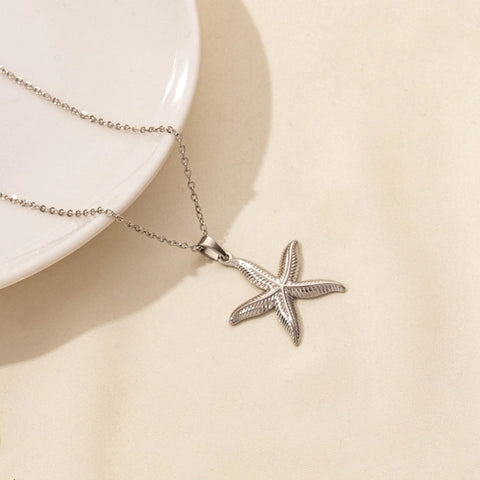 Starfish Charm Necklace