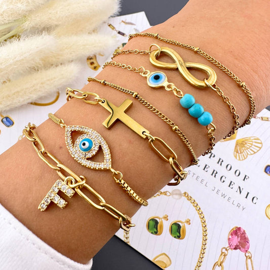 Ann-Viraa Guardian Charm(Chain) Bracelet