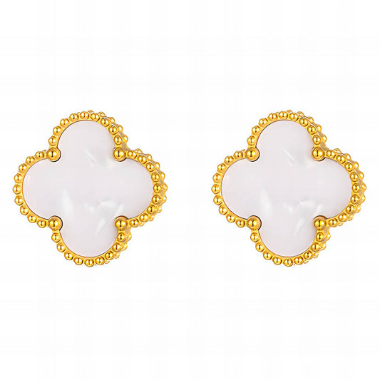 Ann-Viraa Four-Leaf Clover Earring
