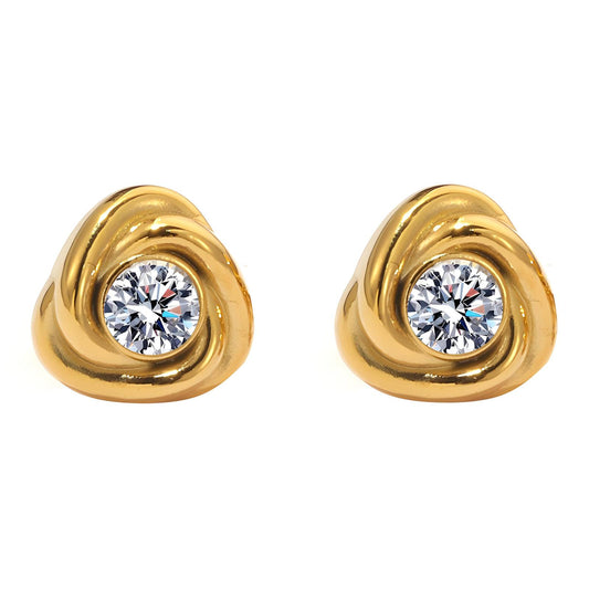 Ann-Viraa Floral Radiance Earrings