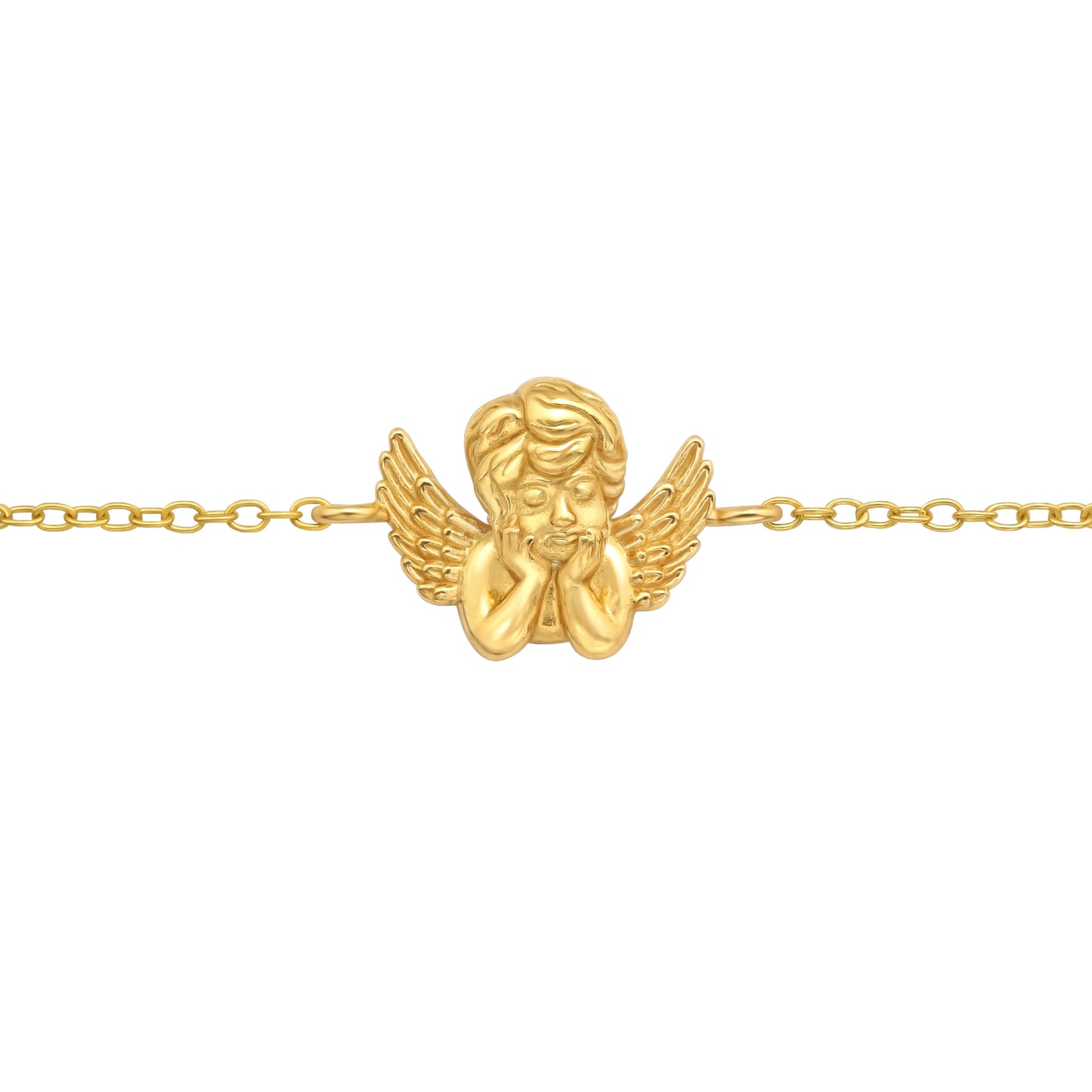 Silver Cupid Bracelet