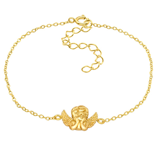 Silver Cupid Bracelet