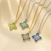 Luxe Clover Necklace(gold)