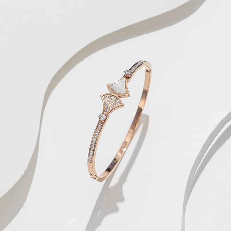 Celeste Fan Bangle Bracelet