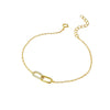 Celeste Link Sterling Silver Bracelet