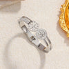 Lucky Clover Sparkle Bangle