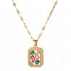 Ann-Viraa Colored Diamonds Necklace