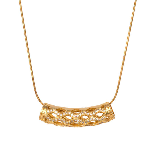 Ann-Viraa Lucky Tube Necklace