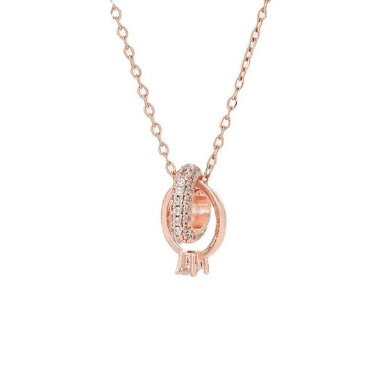 Ann-Viraa Heart of Elegance Diamond Necklace